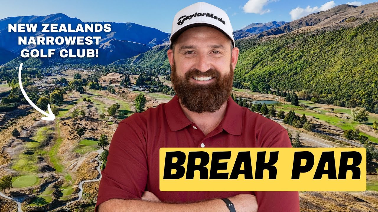 HARDEST Golf Club in New Zealand! (Arrowtown Golf Club)