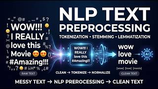 Text Preprocessing in NLP Explained for Beginners | Lecture 2