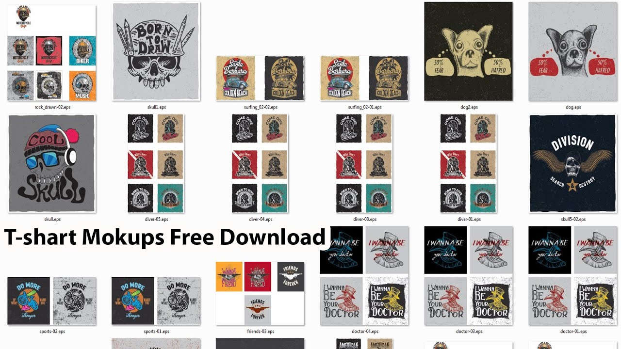 100+ premium T Shirt Design pack free download by Raju online