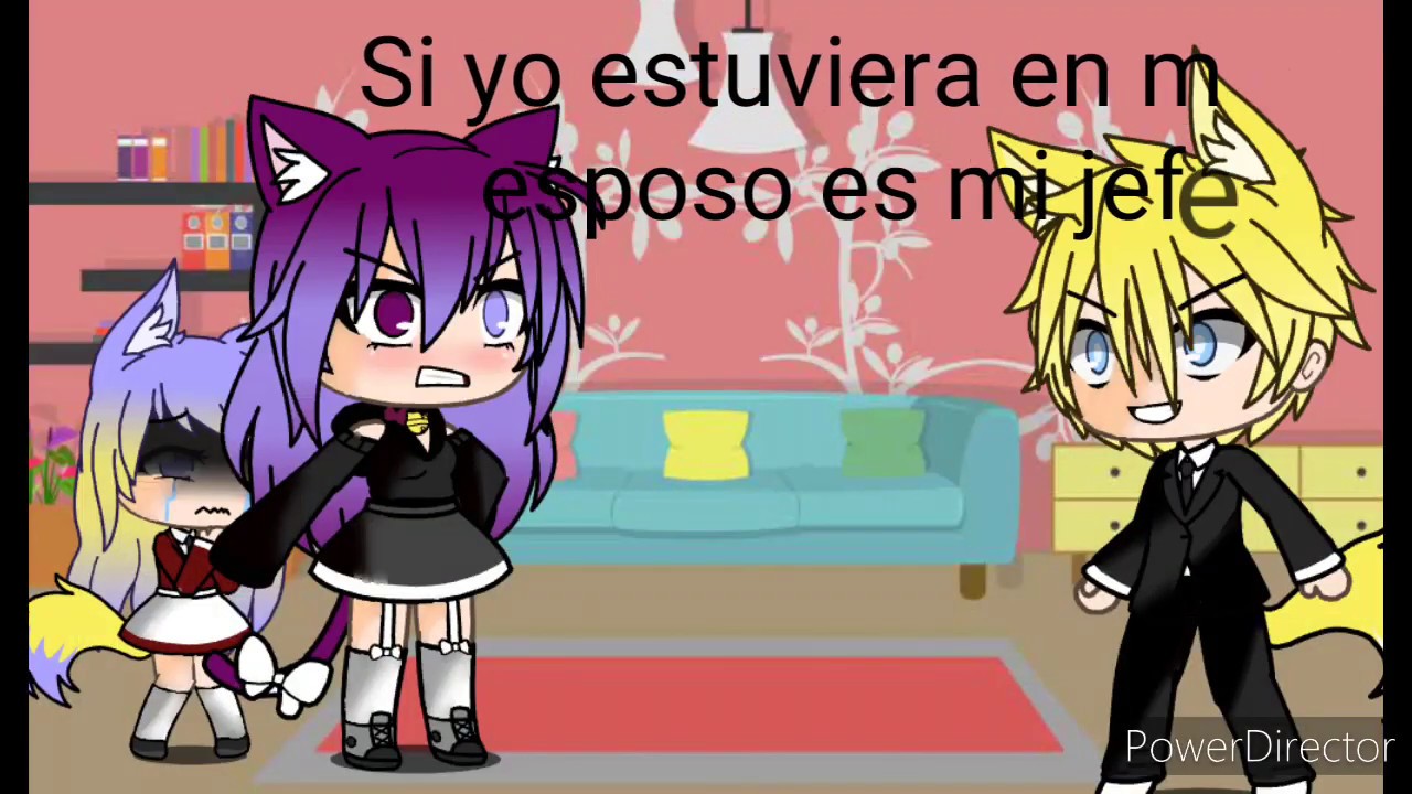 Si yo estuviera en mi ex esposo es mi jefe//Gacha Life
