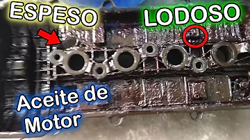 ¿Qué ocurre si el aceite del motor es demasiado espeso?