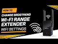 How to Change BrosTrend Wi Fi Range Extender WiFi Settings