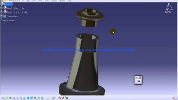 Catia V5 Tutorial|P2 Assemble Screw Jack|Coincidence Constraint|Mechanical Design Engineering