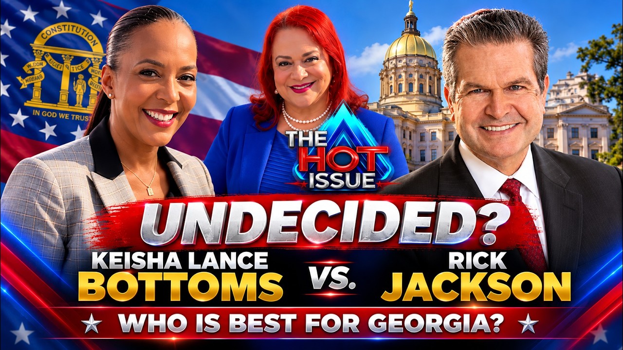 UNDECIDED? Keisha Lance Bottoms vs. Rick Jackson | Who Is Best for Georgia? The Hot Seat
