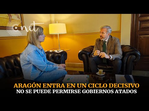JORGE AZCÓN | Aragón entra en un CICLO DECISIVO | Enero 2026