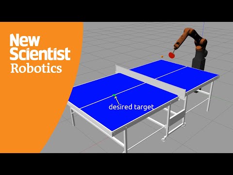 AI table tennis robot learned to play in just 90 minutes