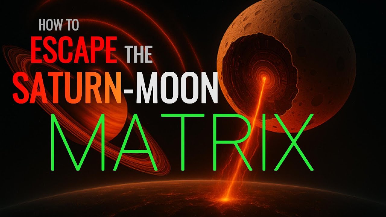 Why the Saturn–Moon Matrix Is Collapsing: The Hidden Frequency Prison Revealed