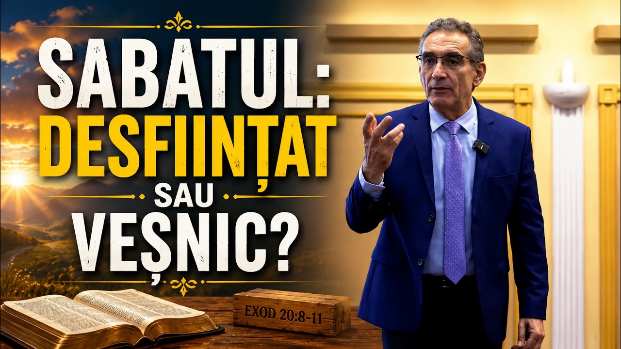 Valentin Dănăiață - Sabatul: desființat sau veșnic? - predici creștine