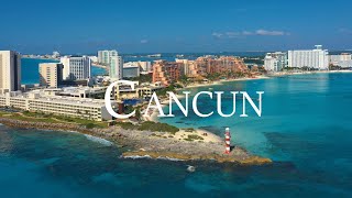 Cancun 4K  Mexico |Yucatan Peninsula | Sand Beaches | Relaxing Music