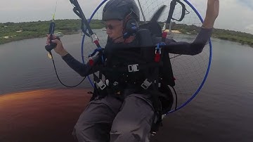 Amazon River Paramotor Flight with Dolphins, Black Skimmers