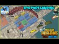 Epic Landing On Port With Enemy Squad | PUBG MOBILE LITE