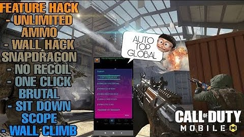 CALL OF DUTY MOBILE HACK WITH GAMEGUARDIAN NEW HOST ( ANTI BANNED) AUTO TOP GLOBAL