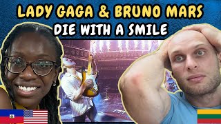 REACTION TO Lady Gaga, Bruno Mars - Die With A Smile (Live in Las Vegas) | FIRST TIME WATCING
