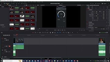 how to create blanking fill effect Davinci resolve 18 | Blurred Background for Portrait Videos