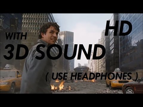 (3D SOUND) The Avengers - Hulk's \