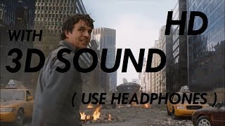 (3D SOUND) The Avengers - Hulk's \\