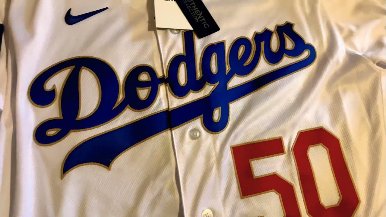 dodgers gold trim