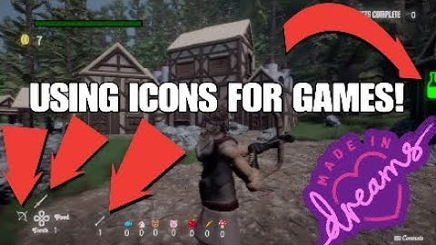 Dreams PS4 | HOW TO USE ICONS FOR INVENTORY