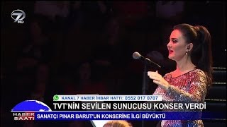 TVT'nin Sevilen Sunucusu Pınar Barut Konser Verdi