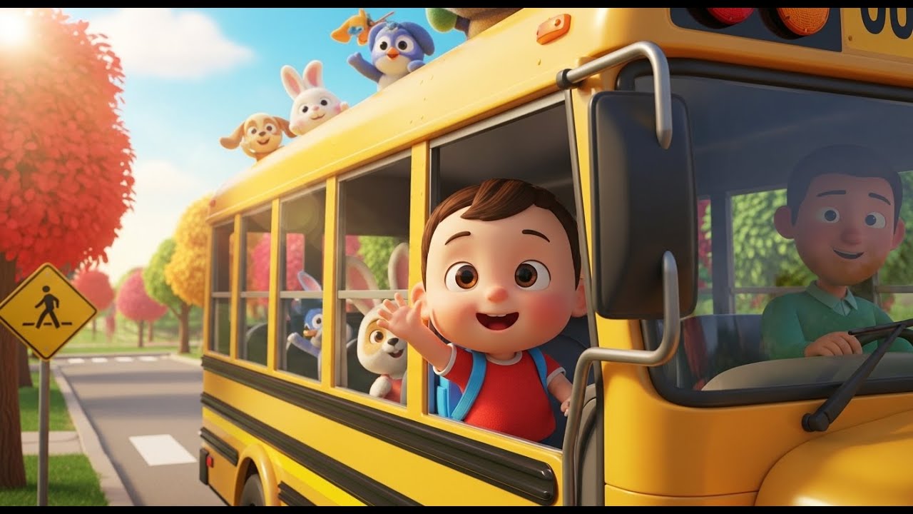 The School Bus Adventure 🚌 | Learning Journey for Preschool Kids | The JJ Show