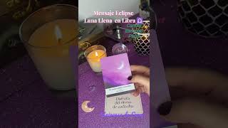 ✨Mensajes Signos AGUA  de Luna Llena CON ECLIPSE 25 MARZO🌝 #tarot #lunallena #shorts #tarotreading