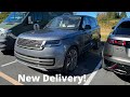 Checking out a new 2023 Range Rover SE P530