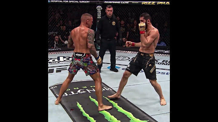 Islam Makhachev vs Dustin Poirier - Full fight - 4 | UFC
