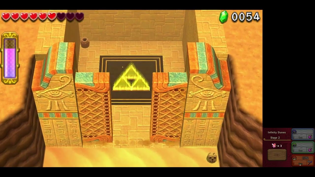 The Legend Of Zelda: Triforce Heroes(The Dunes: Infinity Dunes)