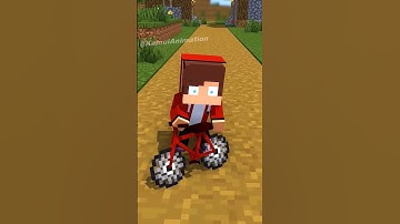 Hey JJ want some candy? - MAIZEN Minecraft Animation #shorts