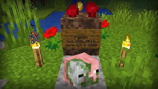In Memory Of Zombie Pigmen You Will Be Missed Sad Minecraft 1 16 Rip Zombie Pigman Cinematic Youtube