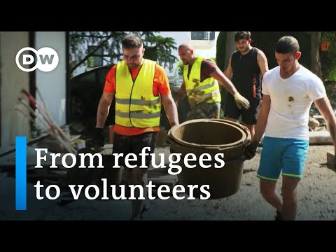 Syrians in Sinzig: Refugees help Germans rebuild after devastating floods | DW Documentary