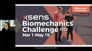 Xsens Biomechanics Challenge - Finals 2022