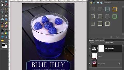 Photoshop Elements Tutorial - Basic Adjustment Layers -  Part 2