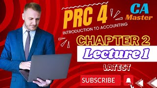PRC 04 ITA | Lecture# 1 | Chapter 2 Book of Prime Entry | PRC-4 ITA | CA Master