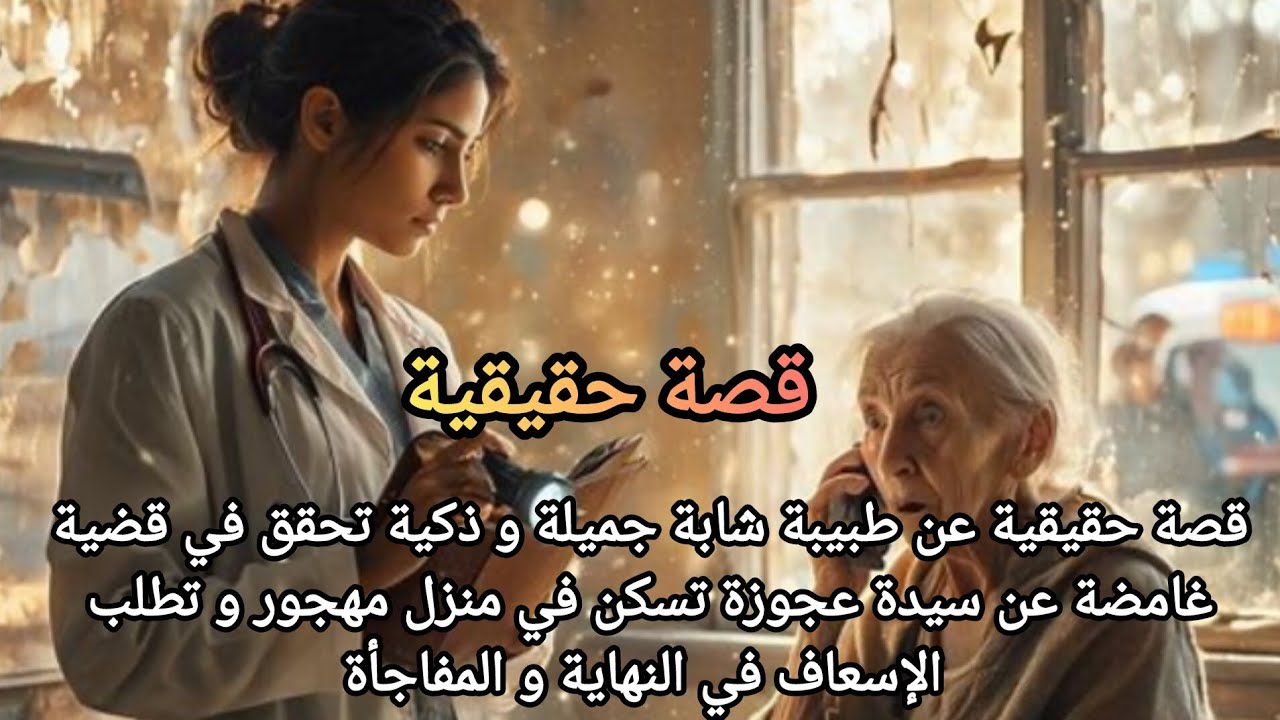 قصة حقيقية عن طبيبة شابة جميلة و ذكية تحقق في قضية غامضة عن سيدة عجوز تسكن في منزل مهجورو تطلب إسعاف