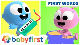 laughing with googoo gaagaa baby learn bongos more musical instruments for kids babyfirst tv