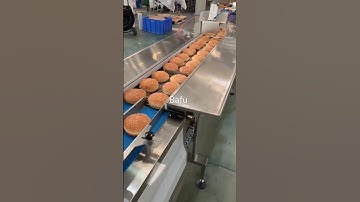 hamburger buns packaging machine, bread packaging machine, burger buns packaging machine