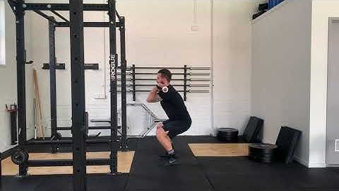 Front squat Eccentric