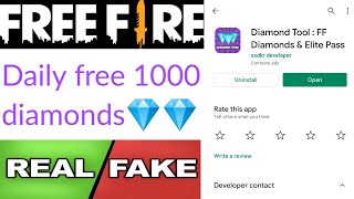 Diamond Tool app real or fake | free diamonds | Garena free fire | Tech Lover DK screenshot 5