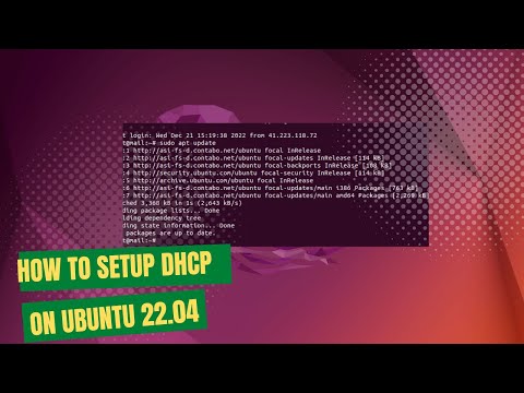 How To Set Up DHCP Server on Ubuntu 22.04 LTS