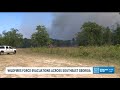 Wildfires force evacuations across southeast Georgia