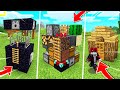 🔥โครตเจ๋ง!!【"จะเป็นไง? ถ้าเราคราฟบ้าน3x3ได้ใน1บล็อก!!"】| (Minecraft Command)