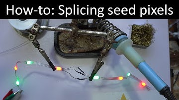 How-to: Splice seed pixels by soldering
