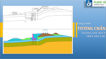 [PLAXIS 2D] - Bài toán Tường chắn BTCT trên nền Cọc | @NGUYENQUOCTOI