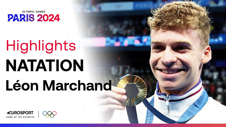 JO PARIS 2024 - Les plus beaux moments du quadruplé historique de Léon Marchand