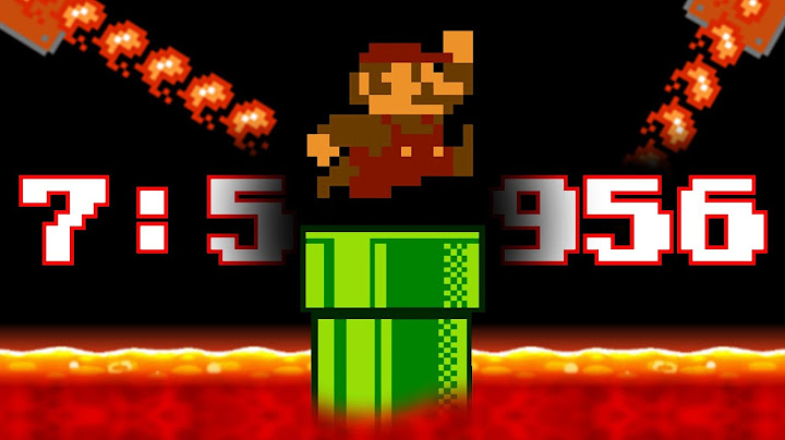 The HARDEST Mario Speedrun