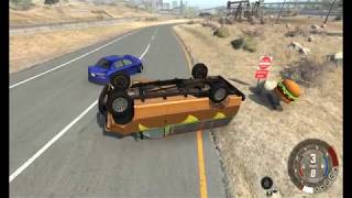 Car Crash Compilation #4 BeamNG Drive