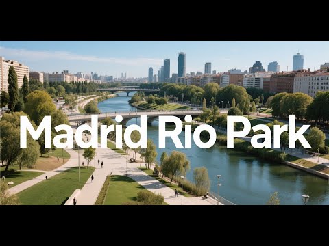 Madrid Rio Park 🏞️ The Perfect Escape Right in the Heart of Madrid🌉