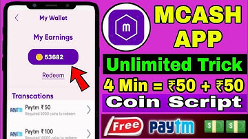 mcash app me coins kaise badhaye | mcash app unlimited trick | mcash app one device trick | mcash