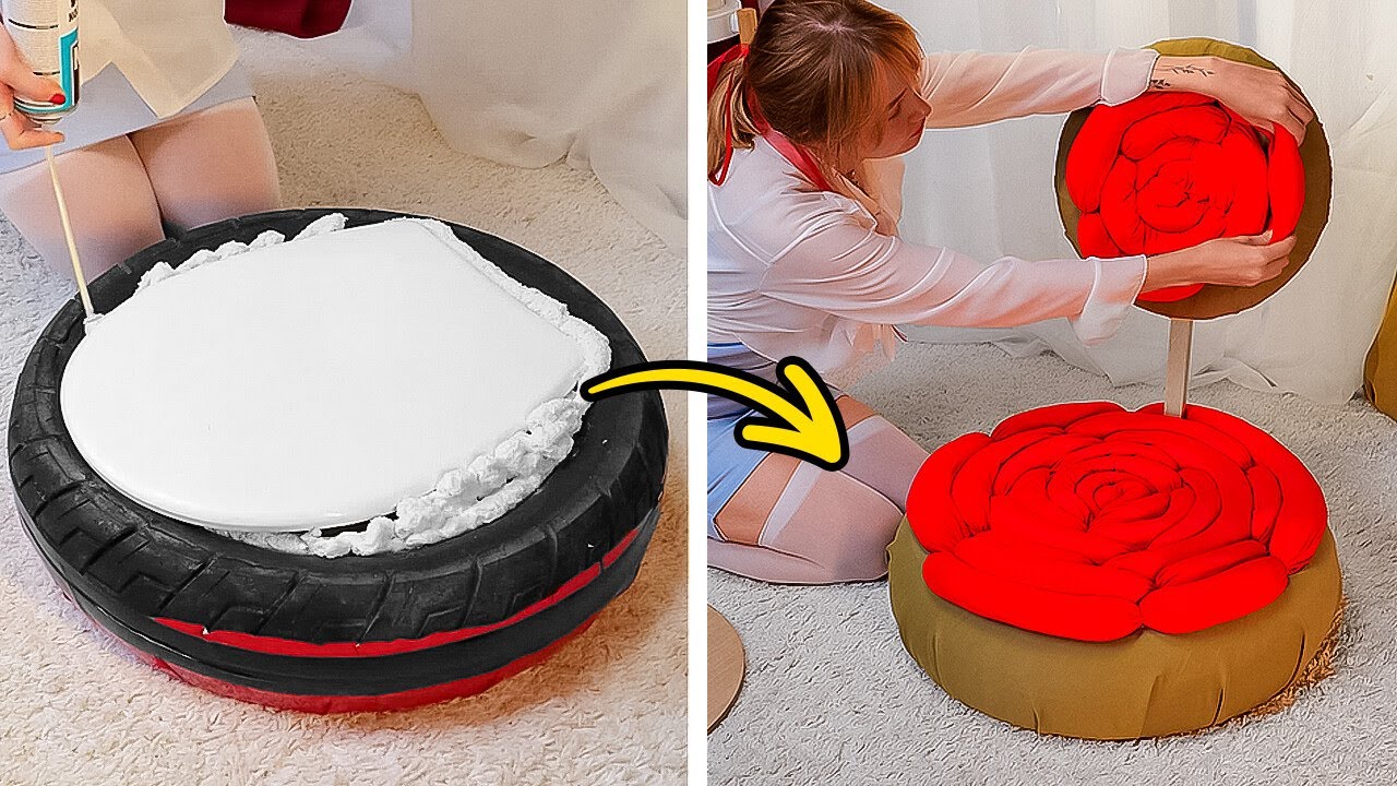 From trash to Cute Furniture. Amazing DIY projects